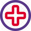 Medizinische Zeichen Medizinische Hilfe Medizinisches Kreuz Symbol