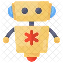 Medizinroboter Bionischer Mensch Humanoid Symbol