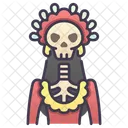 Iwomen Skeleton Medusa Skeleton Medusa Icon