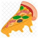 Meeresfruchte Pizza Pizza Stuck Icon