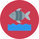 Leben Im Meer Fische Ozean Icon