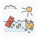 Meeresmüll  Symbol