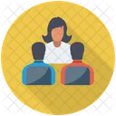 Meeting Conference Discussion Icon