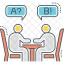 Meeting Business Discussion Icon