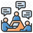 Meeting Conference Communication Icon