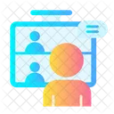 Meeting Conference Discussion Icon