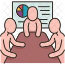 Meeting Work Discussion Icon
