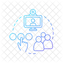 Work Remote Connection Icon