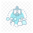 Work Remote Connection Icon