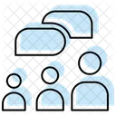 Meeting Discussion  Icon