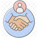 Meeting Etiquette Lineal Color Icon Icon