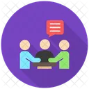 Meeting Discussion Agenda Icon