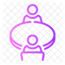Meeting Talk Team Icon