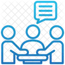 Meeting Discussion Agenda Icon