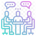 Meeting Conference Table Icon