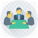 Conference Business Meeting Icon