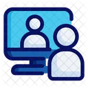 Meeting Online Meeting Interview Icon