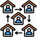 Meeting People Connection Icon