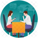 Discussion Meeting Interaction Icon