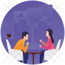 Meeting Meetup Dine Out Icon