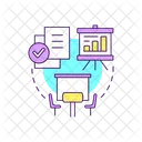 Connection Meeting Material Icon