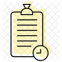 Meeting Minutes Color Shadow Thinline Icon Icon