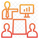 Meeting online chat  Icon