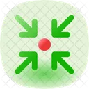Meeting Point Arrow Icon