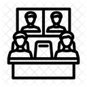 Hybrid Meeting Room Icon