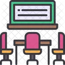 Meeting Room Office Space Icon