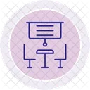 Meeting Room Line Icon Icon