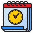 Meeting Time Time Management Date Icon