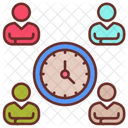 Meeting Time  Icon