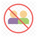 Meetup Ban Stop Icon