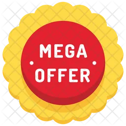 Mega-Angebot  Symbol