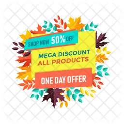 Mega Discount  Icon