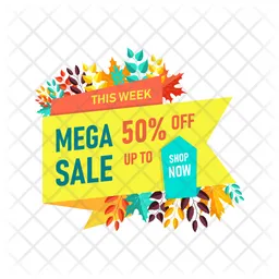 Mega Sale  Icon