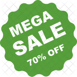 Mega sale  Icon