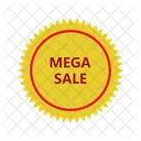 Mega Venta Venta Descuento Icono