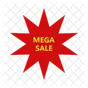 Mega Venta Venta Descuento Icono