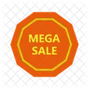 Mega Venta Venta Descuento Icono