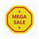 Mega Venta Venta Descuento Icono