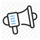 Megaphon Ankundigung Kommunikation Symbol