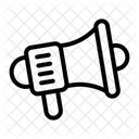 Megaphon Ankundigung Kommunikation Symbol