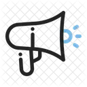 Megaphon Ankundigung Kommunikation Symbol