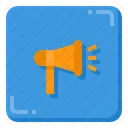 Megaphone Marketing Advertising Icon