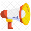 Megaphone Call To Action Online Shopping Icon
