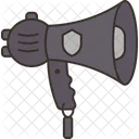 Megaphone Police Attention Icon