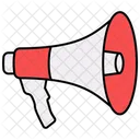 Megaphone Announcement Loudspeaker Icon