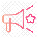Megaphone Fame Rating Icon